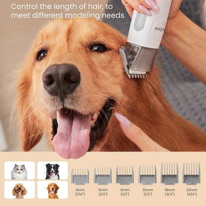 Pet Grooming Vacuum Kit