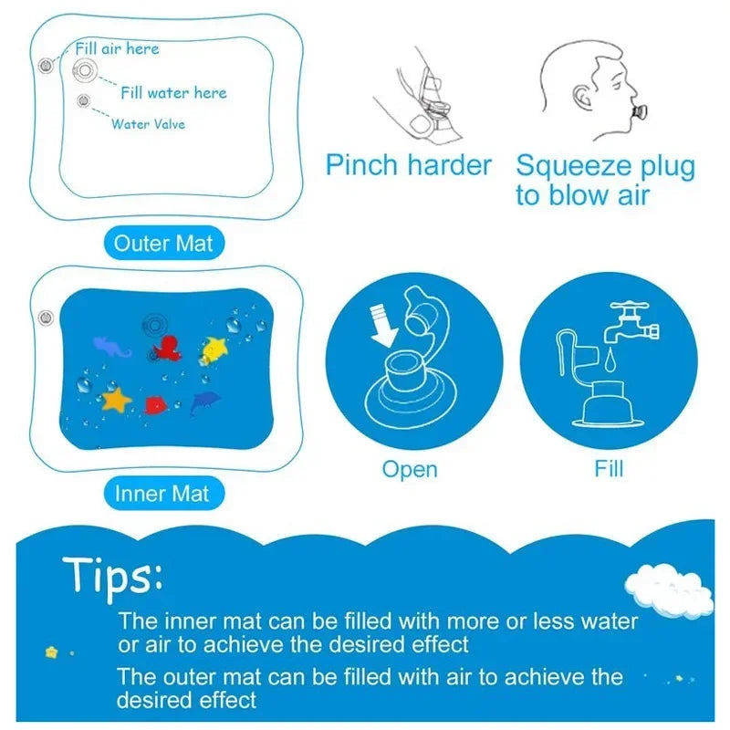 Infant Baby Water Play Mat